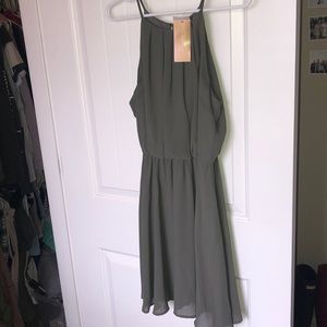 BRAND NEW green dress!!